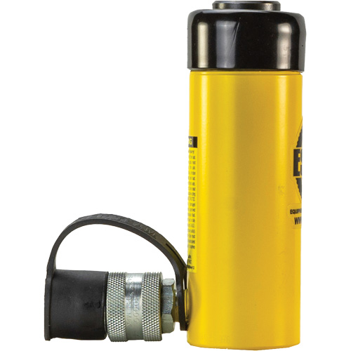Single-Acting Cylinder Hydraulic Ram, 4.13" Stroke, 10 Ton(s) Capacity, 10000 PSI Equipex