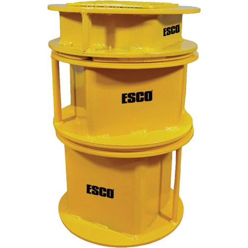 Jeu de support de sout&egrave;nement en acier Equipex