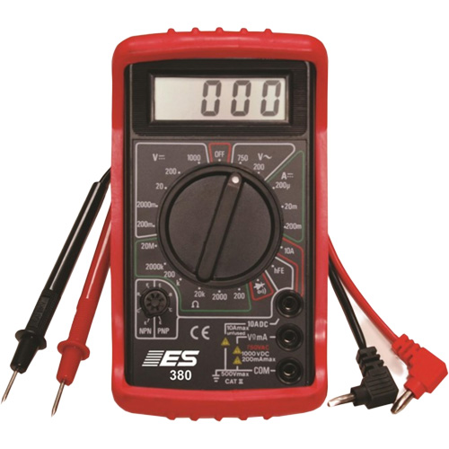 Digital Multimeter with Holster Equipex