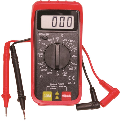 Digital Mini Multimeter with Holster Equipex