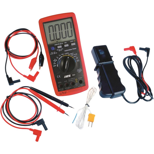 Pro Automotive Digital Multimeter with Case Equipex