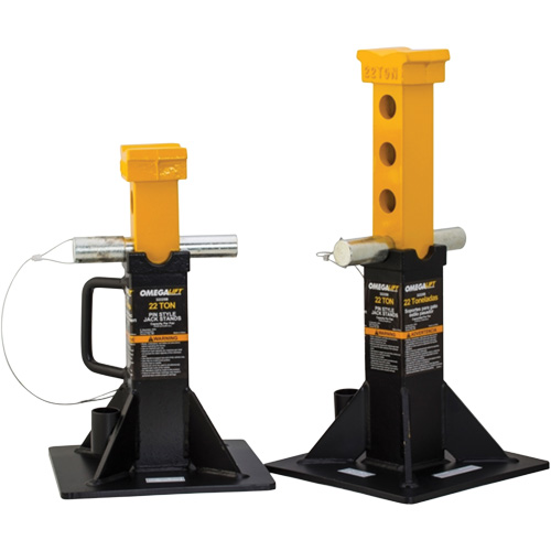 Chandelle robuste, Tige verrouillable, Capacit&eacute; de 22 tonnes, 12-1/4" - 19-7/8" h Equipex