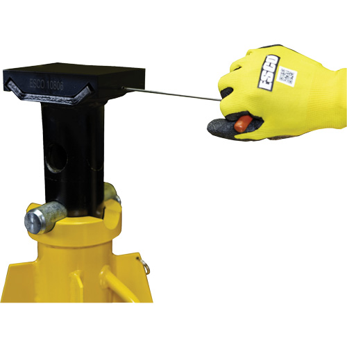 Flat Top Adapter for 20 & 25 Ton Tall-Style ESCO Jack Stands Equipex