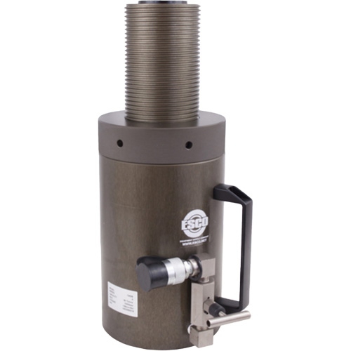 Cric de s&eacute;curit&eacute;, Col verrouillable, Capacit&eacute; de 100 tonnes, 13-37/100" - 19-3/5" h Equipex