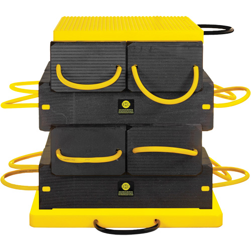 10-Piece CribLok Composite Cribbing System Kit Equipex