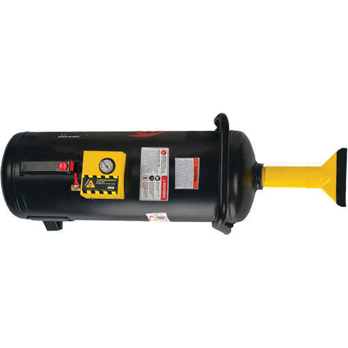 Hurricane “CAT-9” High-Force 9 Gallon Bead Seater, Aluminum Equipex