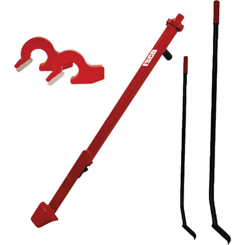 Ensemble pour pneus robustes avec outil de d&eacute;montage universel Equipex
