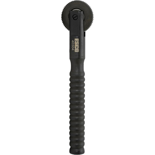 Outil robuste de roulage pour r&eacute;paration de pneus avec roulette &agrave; patch en acier Equipex