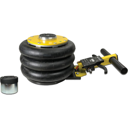 Pro Series 3-Stage Bladder Jack, 2 Ton(s), 22" Raised Height Equipex