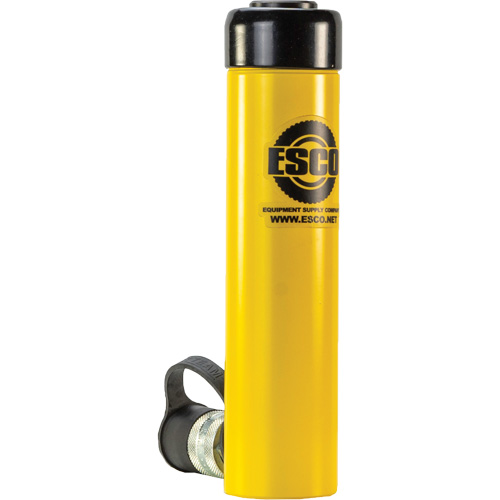 Single Acting Cylinder Hydraulic Ram, 6.13" Stroke, 10 Tons Capacity, 10,000 PSI Equipex