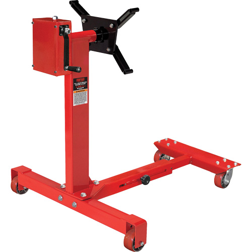 75:1 Gear-Driven Engine Stand, 5/8 tons Capacity, 42" H Equipex