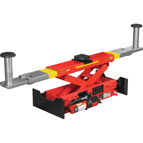 Air/Hydraulic Pump Operated Electric Vehicle Rolling Lift Bridge Equipex