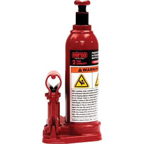 Cric &agrave; bouteille hydraulique professionnel, 2 tonne(s), 14-1/2" Hauteur &eacute;lev&eacute;e Equipex