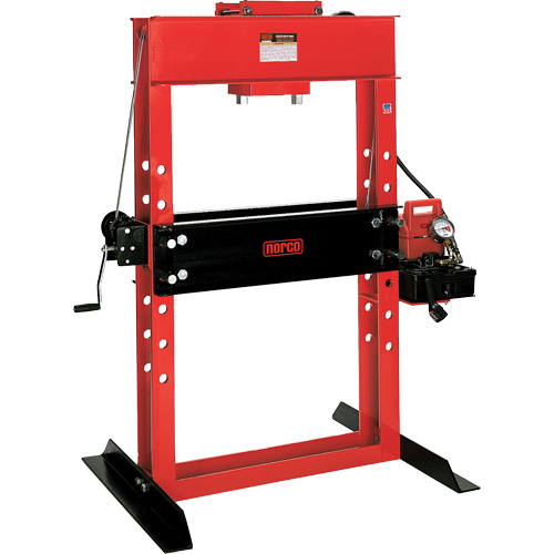 Electro/Hydraulic Pump Operated Shop Press, 50 tons Capacity Equipex