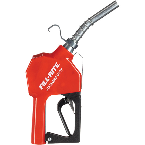 Red Automatic Gasoline Spout Nozzle Equipex