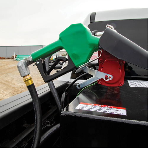 Green Automatic Gasoline Spout Nozzle Equipex