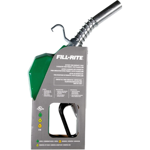 Green Automatic Gasoline Spout Nozzle Equipex