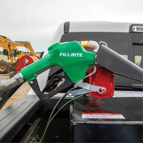 Green Automatic Diesel Spout Nozzle Equipex