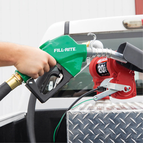 Green Automatic Diesel Spout Nozzle Equipex