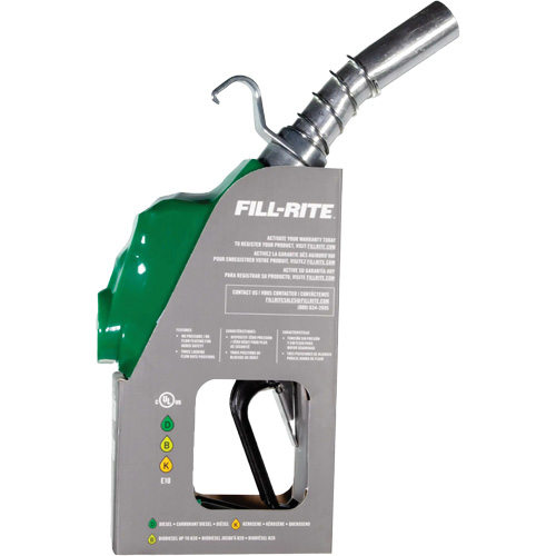 Green Automatic Diesel Spout Nozzle Equipex