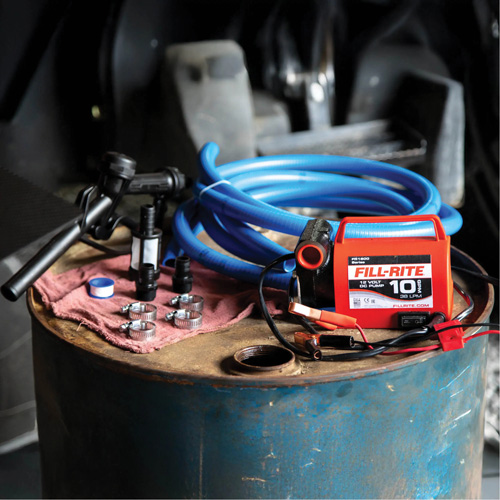 Pompe de transfert de carburant 12 V CC avec pistolet Equipex