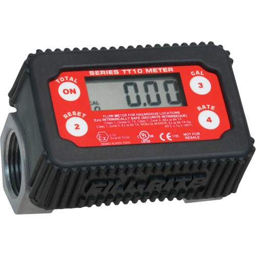 2-35 GPM 4-Digit Digital Fuel Transfer Meter Equipex