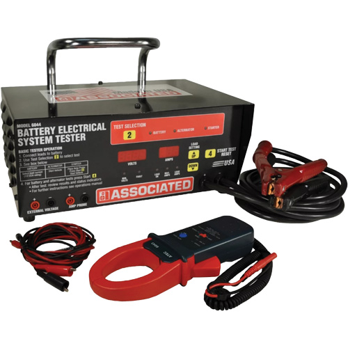 Analyseur automatique de batterie 12 V et de syst&egrave;me &eacute;lectrique 12/24 V Equipex