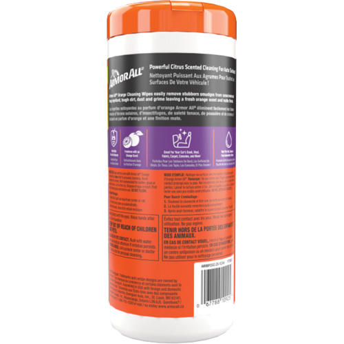 Lingettes nettoyantes et d&eacute;sodorisantes Equipex