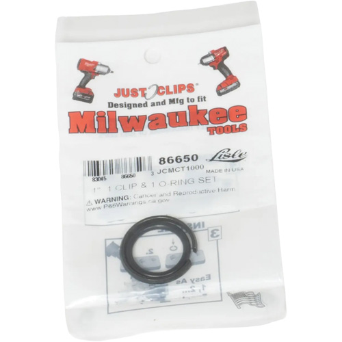Jeu de clip et joint torique de 1 po pour Milwaukee Equipex