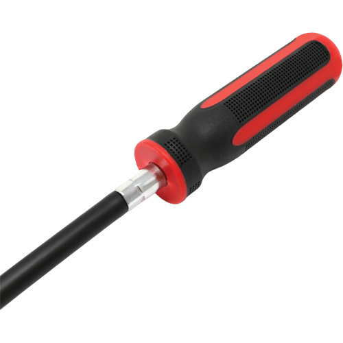 Extra Long Flex Driver with 1/4" Sq. x 1/4" Hex Adapter Equipex