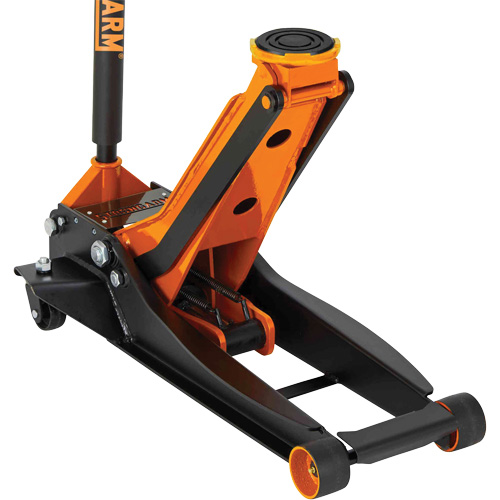 Cric rouleur &agrave; levage &eacute;lev&eacute; avec manche en 2 morceaux, 3,5 tonne(s) Capacit&eacute;, 3-7/20" Abaiss&eacute;e, Hydraulique &agrave; main Equipex