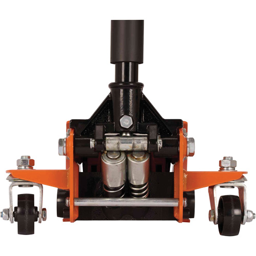 Cric de service &agrave; profil bas avec chandelles de s&eacute;curit&eacute;, 3 tonne(s) Capacit&eacute;, 2-19/20" Abaiss&eacute;e, 19-9/10" &eacute;lev&eacute;e, Hydraulique &agrave; main Equipex