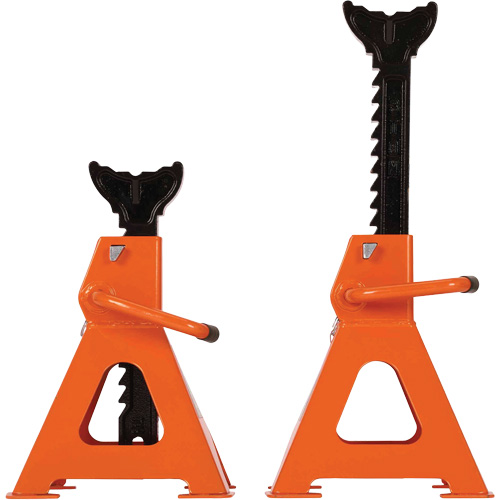 Cric de service &agrave; profil bas avec chandelles de s&eacute;curit&eacute;, 3 tonne(s) Capacit&eacute;, 2-19/20" Abaiss&eacute;e, 19-9/10" &eacute;lev&eacute;e, Hydraulique &agrave; main Equipex