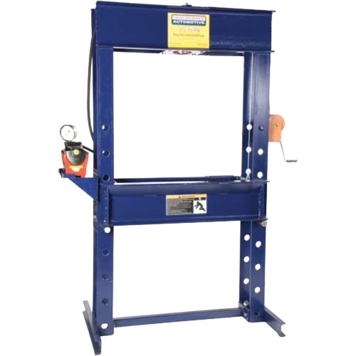 Presse datelier avec pompe pneumatique PA2000, Capacit&eacute; 25 tonnes Equipex