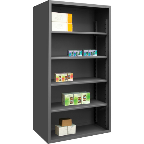 &eacute;tag&egrave;re robuste, Acier, Boulonn&eacute;, Capacit&eacute; 850 lb, 48" la x 72" h x 18" p Equipex