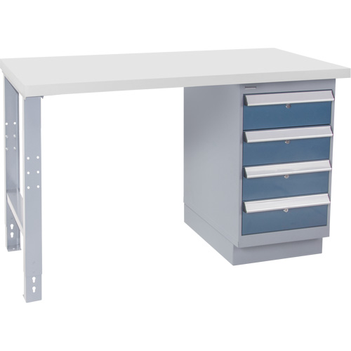 Industrial Duty Workbench, 30" W x 72" D x 34" H, 1000 lbs. Capacity Equipex