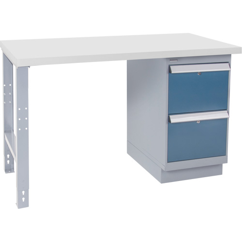 Industrial Duty Workbench, 30" W x 72" D x 34" H, 1000 lbs. Capacity Equipex