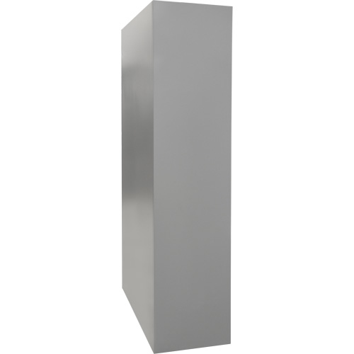 Hi-Boy Storage Cabinet, Steel, 4 Shelves, 72" H x 36" W x 18" D, Grey Equipex