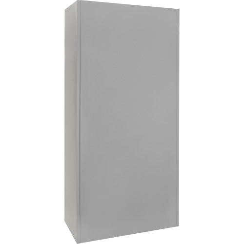Armoire garde-robe, Acier, 36" la x 18" p x 72" h, Gris Equipex