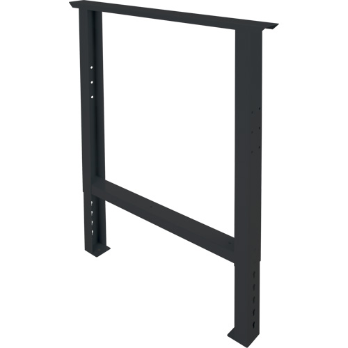 Industrial Duty Leg for Workbench, Steel, 30" D x 34" H, Single Equipex