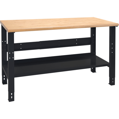 Industrial-Duty Workbench, 1000 lbs Cap., 60" W x 30" D, 34" H Equipex