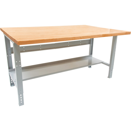 Industrial Modular Workbench, 1000 lbs. Cap., 72" W x 48" D Equipex