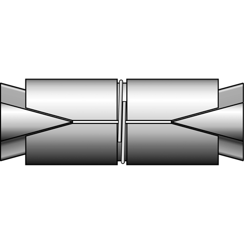 Boulons &agrave; coquille d'expansion double Equipex