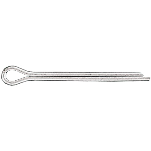 Cotter Pin, 1" Dia., 1" L, Zinc Plated Equipex