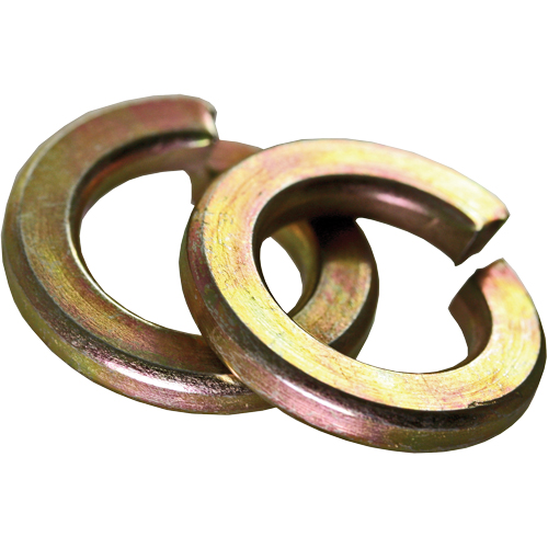 Rondelle d'arr&ecirc;t fendue, 3/8", Zinc jaune Equipex