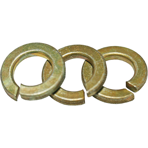Rondelle d'arr&ecirc;t fendue, 5/8", Zinc jaune Equipex