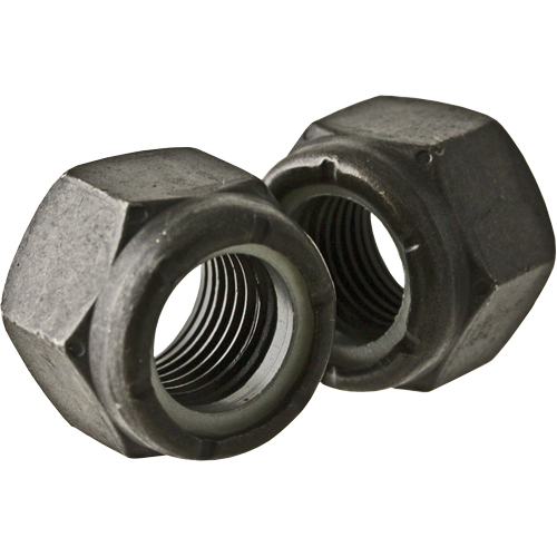 Hex Nut, 5/8" Dia., Black Oxide, Coarse Equipex