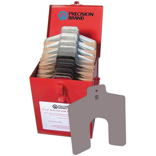 Slotted Shims - Individual Packages Equipex