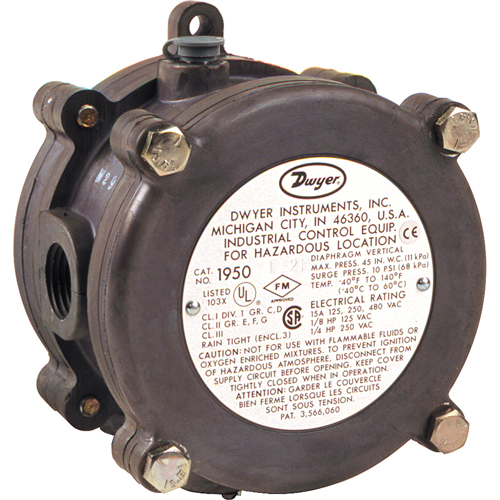 CONTACT PRESSION DIFFER..15/.5"WC,ANTIDE.INUTILI Equipex