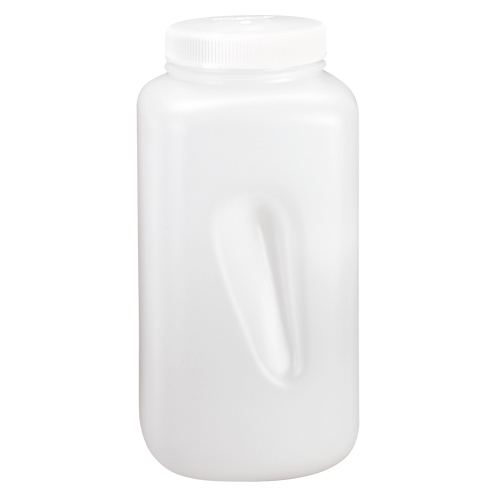 Bouteilles, Ronde, 128 fl. oz., Plastique Equipex